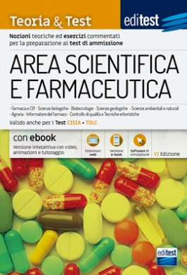 Test Area Scientifica e Farmaceutica 2021: Manuale di teoria