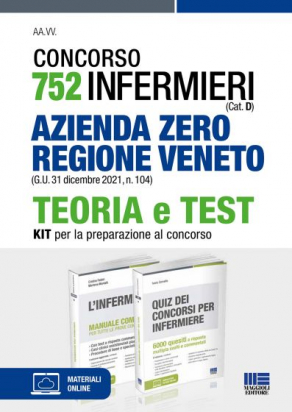 Concorso 752 Infermieri Azienda Zero Regione Veneto (G.U. 31 dicembre 2021, n. 104) - KIT per la preparazione al concorso