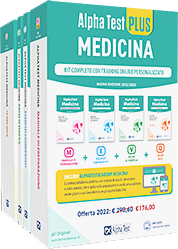 Alpha Test PLUS Medicina. Kit completo con training online personalizzato