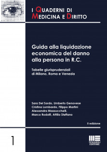 Guida alla liquidazione economica del danno alla persona in R.C.