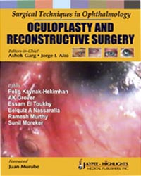 Surgical Techniques in Ophthalmology: Oculoplasty and Reconstructive Surgery