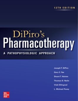 DiPiro's Pharmacotehrapy 12th edition