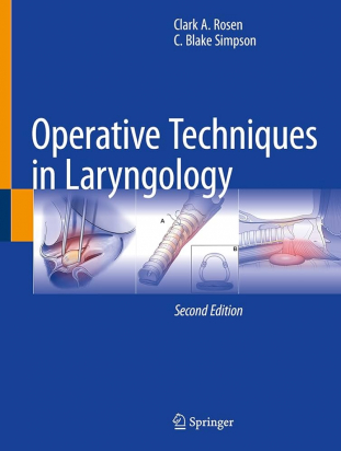 Operative Techniques in Laryngology 2nd edition