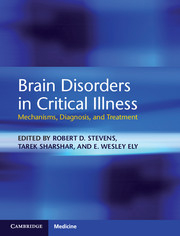 Brain Disorders in Critical Illness