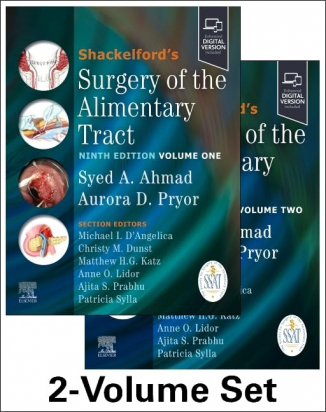 Shackelford's Surgery of the Alimentary Tract, 2 Volume Set, 9th Edition