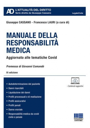 Manuale della responsabilità medica - 3a Edizione