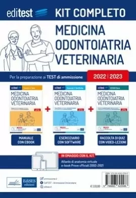 Test Medicina 2022: kit completo