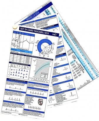 Set di Card Tascabili ECG + Righello ECG
