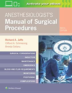 Anesthesiologist's Manual of Surgical Procedures Sixth edition