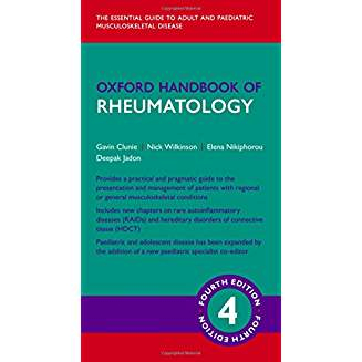 Oxford Handbook of Rheumatology - fourth edition
