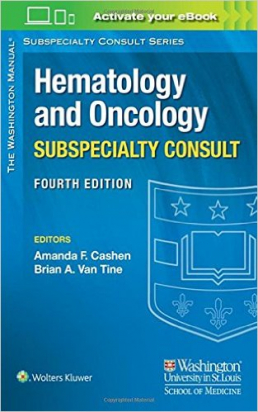 The Washington Manual Hematology and Oncology Subspecialty Consult, 4e 