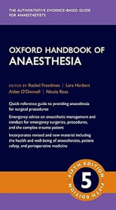 Oxford Handbook of Anaesthesia  Fifth Edition